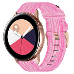 Cinturino per orologio in nylon intrecciato da 20 mm, For Samsung Galaxy Watch4 Classic 42mm, For Samsung Galaxy Watch Active 2