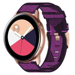 Cinturino per orologio in nylon intrecciato da 20 mm, For Samsung Galaxy Watch4 Classic 42mm, For Samsung Galaxy Watch Active 2