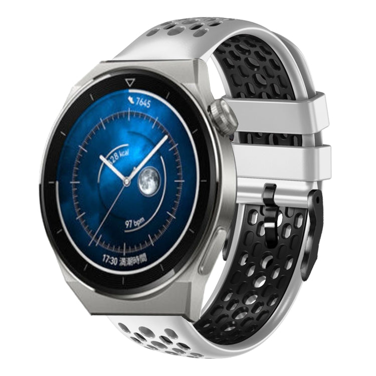 Cinturino in silicone traspirante 22 mm per Huawei Watch GT3