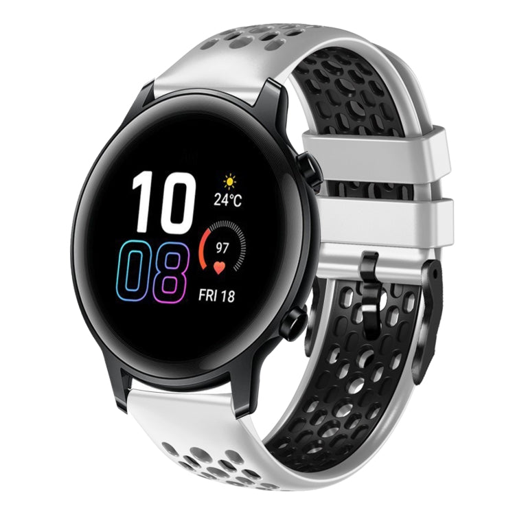 Cinturino in silicone traspirante 22 mm per Honor Magic Watch 2
