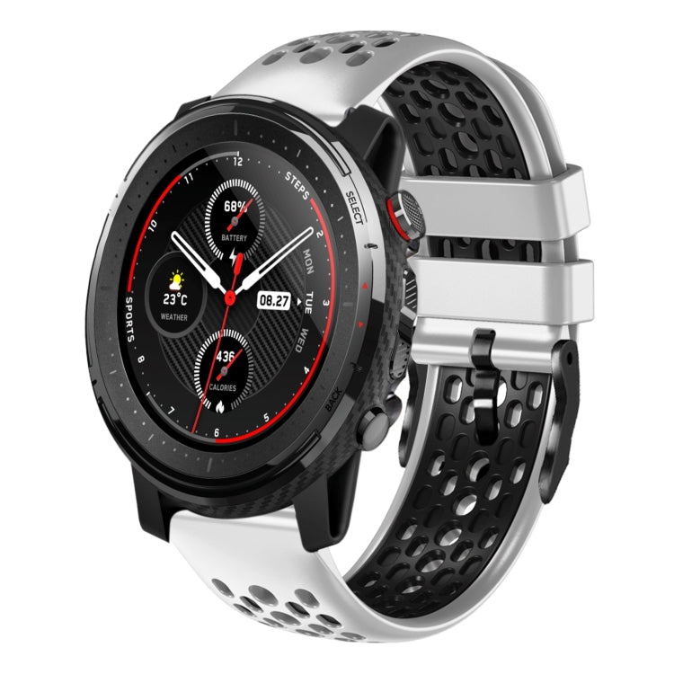 Cinturino in silicone traspirante 22 mm per Amazfit 3
