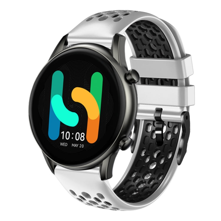 Cinturino in silicone traspirante 22 mm per Xiaomi Haylou
