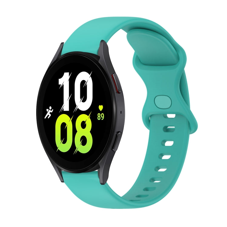 Cinturino in silicone tinta unita con fibbia a farfalla da 20 mm, For Samsung Galaxy Watch5 40mm, For Samsung Galaxy Watch5 44mm