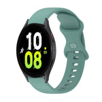 Cinturino in silicone tinta unita con fibbia a farfalla da 20 mm, For Samsung Galaxy Watch5 40mm, For Samsung Galaxy Watch5 44mm