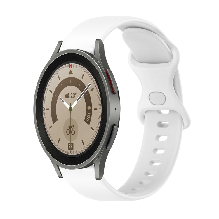 Cinturino in silicone 20mm per Samsung Galaxy Watch5 Pro 45mm