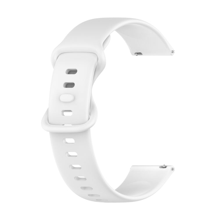 Cinturino in silicone tinta unita con fibbia a farfalla da 20 mm, For Samsung Galaxy Watch5 Pro 45mm, For Samsung Galaxy Watch4 40mm