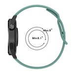 Cinturino in silicone tinta unita con fibbia a farfalla da 20 mm, For Samsung Galaxy Watch5 Pro 45mm, For Samsung Galaxy Watch4 40mm