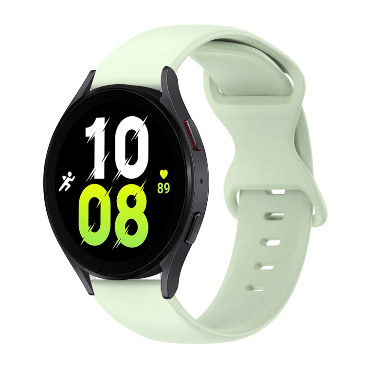 Cinturino in silicone tinta unita con fibbia a farfalla da 20 mm, For Samsung Galaxy Watch 5 40mm, For Samsung Galaxy Watch 5 44mm