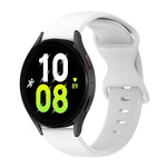 Cinturino in silicone tinta unita con fibbia a farfalla da 20 mm, For Samsung Galaxy Watch 5 40mm, For Samsung Galaxy Watch 5 44mm