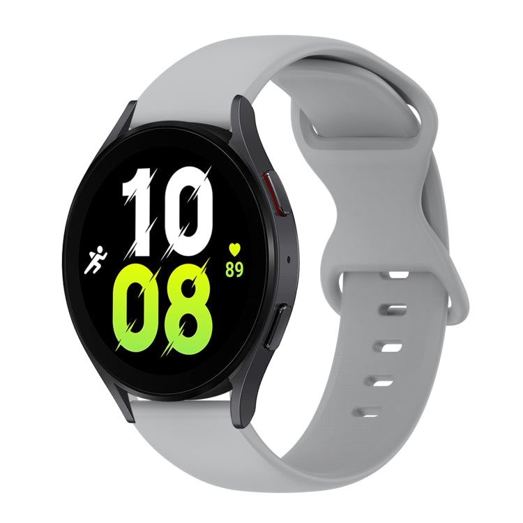 Cinturino in silicone tinta unita con fibbia a farfalla da 20 mm, For Samsung Galaxy Watch 5 40mm, For Samsung Galaxy Watch 5 44mm