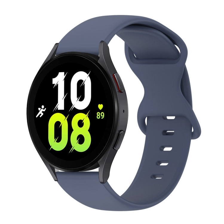 Cinturino in silicone tinta unita con fibbia a farfalla da 20 mm, For Samsung Galaxy Watch 5 40mm, For Samsung Galaxy Watch 5 44mm