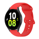Cinturino in silicone tinta unita con fibbia a farfalla da 20 mm, For Samsung Galaxy Watch 5 40mm, For Samsung Galaxy Watch 5 44mm