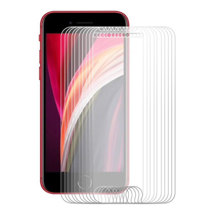 ENKAY Pellicola in vetro temperato addensato 0,26 mm 9H 2,5D per iPhone SE 2022/2020, 1 PCS, 2 PCS, 5 PCS, 10 PCS