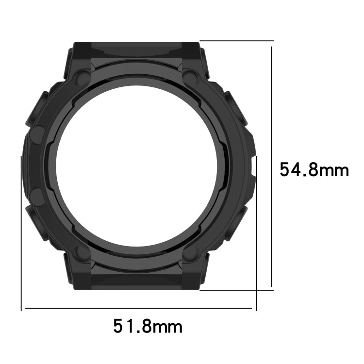 Custodia per orologio protettiva in TPU antiurto, For Amazfit T-Tex 2