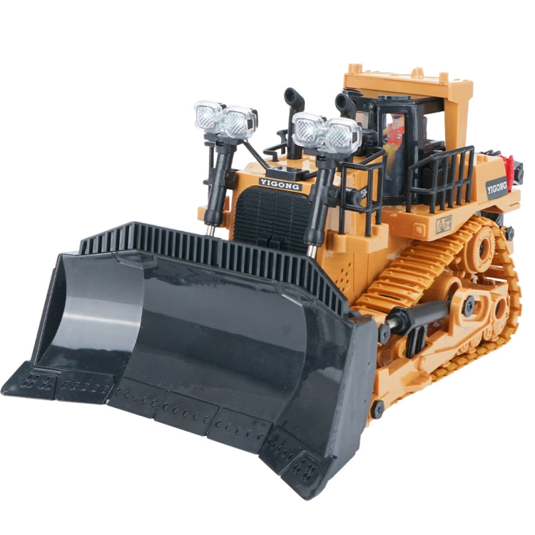 Mofun 1046 2.4G telecomando veicolo di ingegneria a nove canali 1:24 bulldozer pesante cingolato multifunzione, 1046