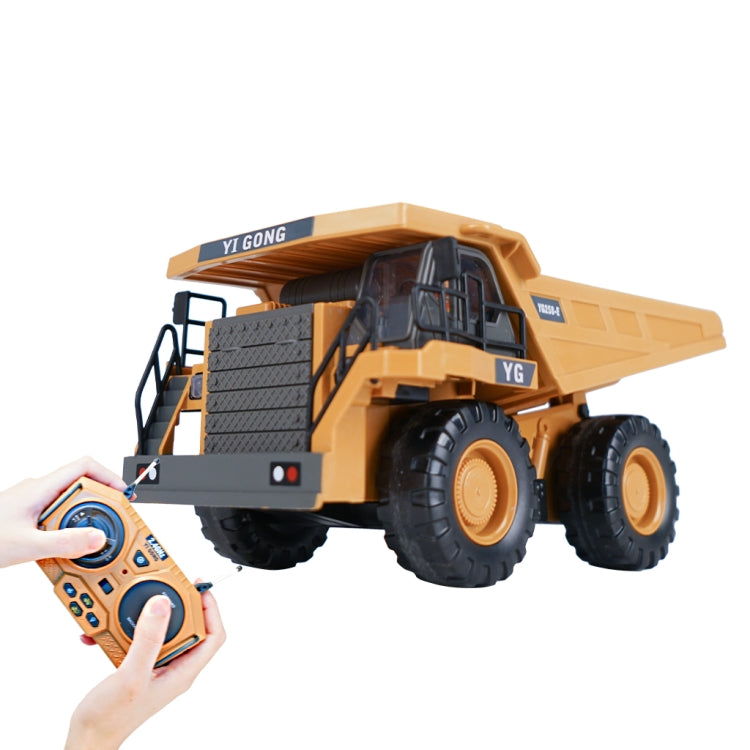 MoFun 1048 2.4G telecomando a nove canali veicolo da costruzione per carichi 1:24 dumper per camion da miniera multifunzione, 1048