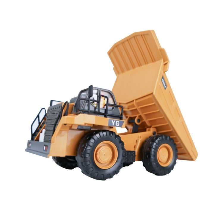 MoFun 1048 2.4G telecomando a nove canali veicolo da costruzione per carichi 1:24 dumper per camion da miniera multifunzione, 1048