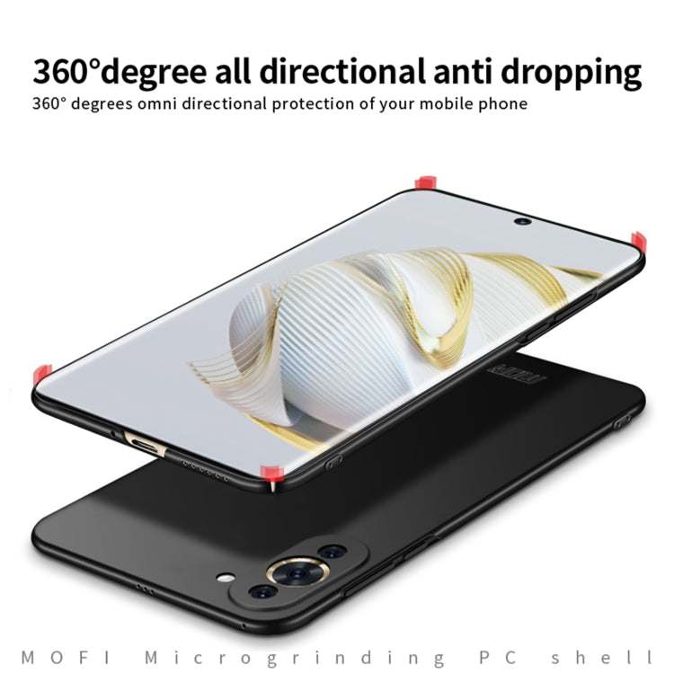 Custodia rigida ultrasottile MOFI Frosted PC, For Huawei Nova 10, For Huawei Nova 10 Pro