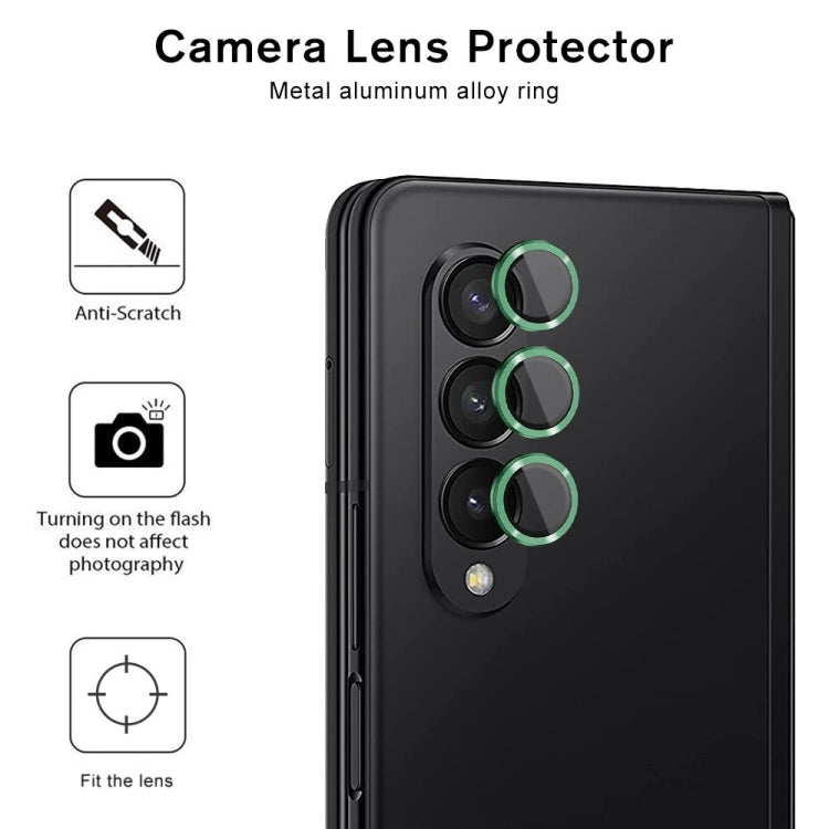 Per Samsung Galaxy Z Fold4 5G ENKAY 9H Obiettivo fotocamera posteriore Pellicola in vetro temperato