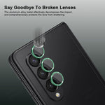 Per Samsung Galaxy Z Fold4 5G ENKAY 9H Obiettivo fotocamera posteriore Pellicola in vetro temperato