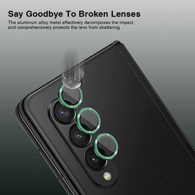 Per Samsung Galaxy Z Fold4 5G ENKAY 9H Obiettivo fotocamera posteriore Pellicola in vetro temperato