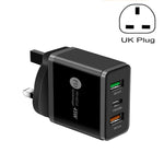 45 W PD3.0 + 2 x QC3.0 Caricatore rapido multiporta USB, spina UK, UK Plug