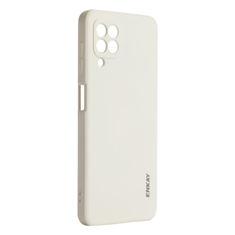Custodia per telefono antiurto in silicone liquido ENKAY, For Samsung Galaxy A22 4G, For Samsung Galaxy M53 5G