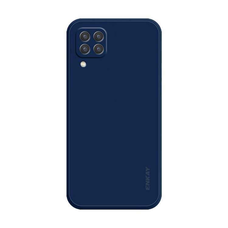 Custodia per telefono antiurto in silicone liquido ENKAY, For Samsung Galaxy A22 4G, For Samsung Galaxy M53 5G