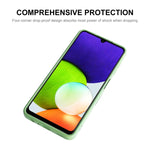 Custodia per telefono antiurto in silicone liquido ENKAY, For Samsung Galaxy A22 4G, For Samsung Galaxy M53 5G