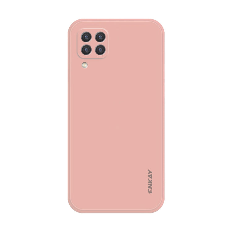 Custodia per telefono antiurto in silicone liquido ENKAY, For Samsung Galaxy A22 4G, For Samsung Galaxy M53 5G