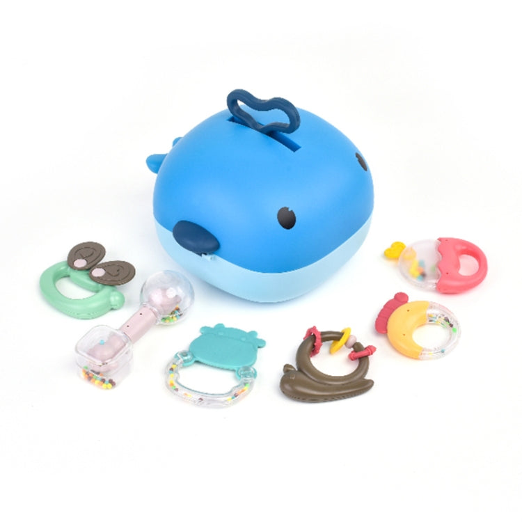 Set 6 pezzi sonaglio e massaggiagengive per neonati