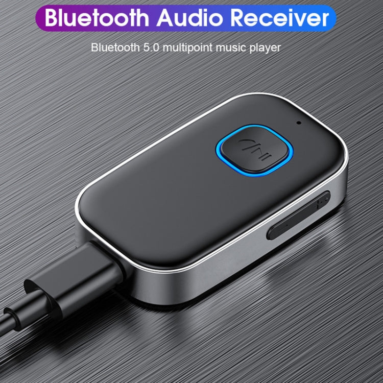 J22 Ricevitore trasmettitore audio Bluetooth 5.0 Adattatore audio AUX da 3,5 mm, J22 Bluetooth 5.0