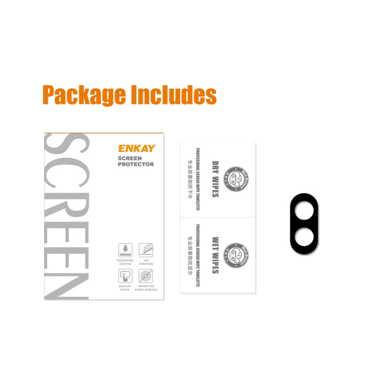 Per Samsung Galaxy Z Flip4 5G ENKAY Hat-Prince 9H Pellicola in vetro temperato con lente posteriore, For Samsung Galaxy Z Flip4 5G(1 PC), For Samsung Galaxy Z Flip4 5G(2 PCS)