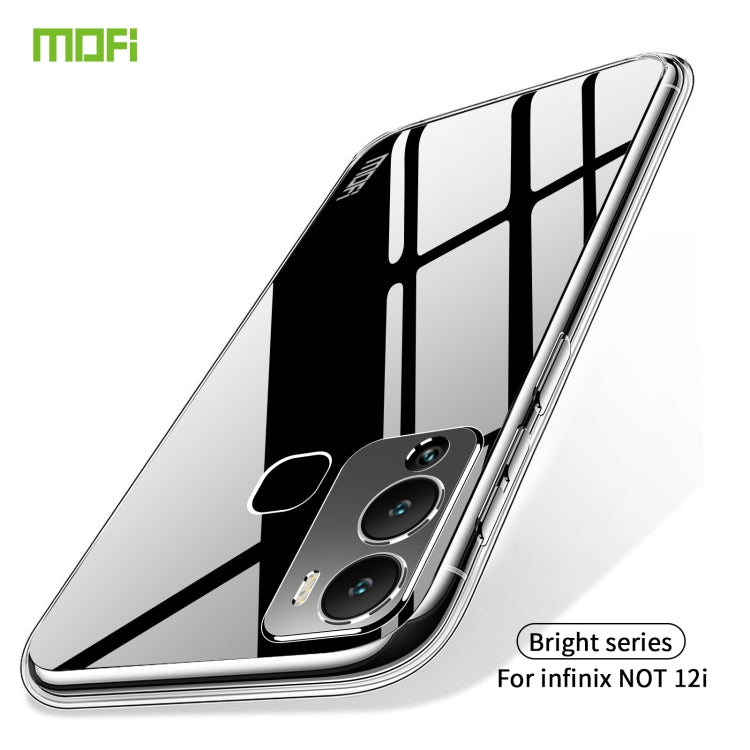 Custodia per telefono in TPU ultrasottile serie MOFI Ming, For Infinix Hot 10 Lite / Smart 5/ X657, For Infinix Hot 10 Play, For Infinix Hot 12, For Infinix Hot 12i, For Infinix Hot 12 Play, For Infinix Note 12 / G96, For Tecno Spark GO 2022