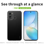 Custodia per telefono in TPU ultrasottile serie MOFI Ming, For Infinix Hot 10 Lite / Smart 5/ X657, For Infinix Hot 10 Play, For Infinix Hot 12, For Infinix Hot 12i, For Infinix Hot 12 Play, For Infinix Note 12 / G96, For Tecno Spark GO 2022