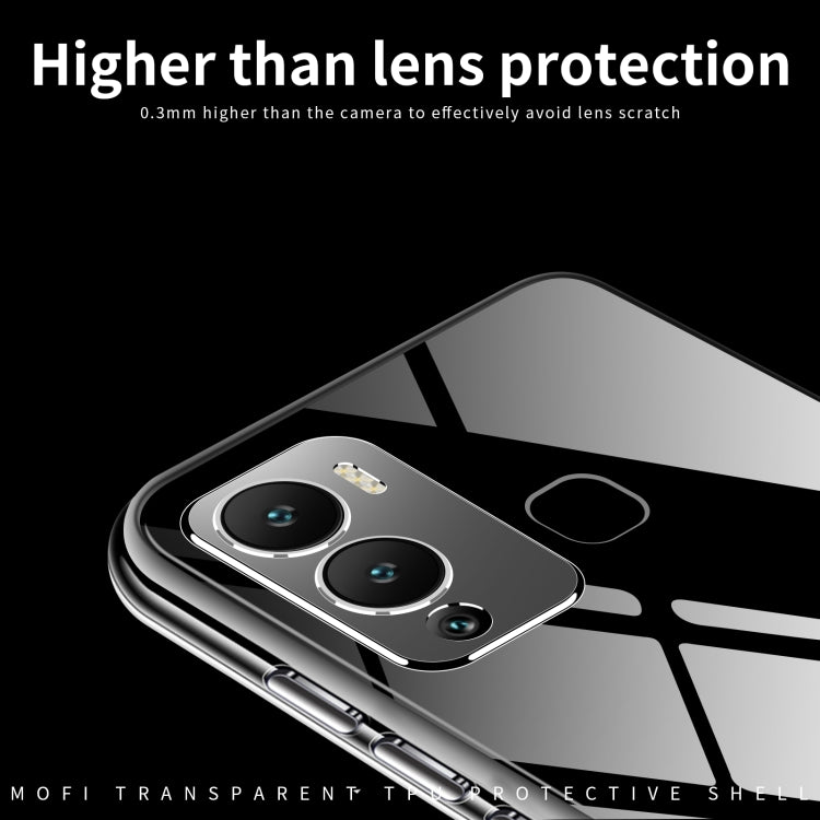 Custodia per telefono in TPU ultrasottile serie MOFI Ming, For Infinix Hot 10 Lite / Smart 5/ X657, For Infinix Hot 10 Play, For Infinix Hot 12, For Infinix Hot 12i, For Infinix Hot 12 Play, For Infinix Note 12 / G96, For Tecno Spark GO 2022