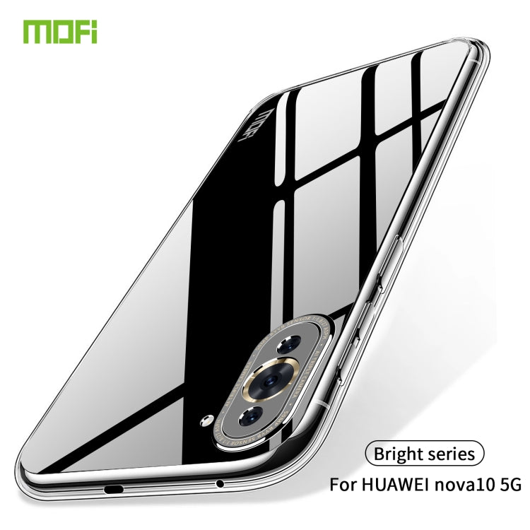 Custodia per telefono in TPU ultrasottile serie MOFI Ming, For Huawei Nova 10 5G, For Huawei Nova 10 Pro, For vivo iQOO 10, For vivo iQOO 10 Pro
