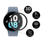 Per Samsung Galaxy Watch5 44mm ENKAY 3D Full Coverage PC + PMMA HD Pellicola proteggi schermo, 1 PCS, 2 PCS, 5 PCS, 10 PCS