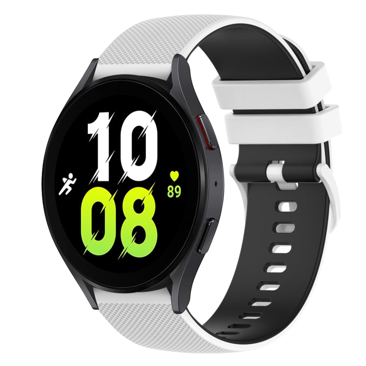 Cinturino in silicone bicolore 20mm per Samsung Galaxy Watch5 Pro