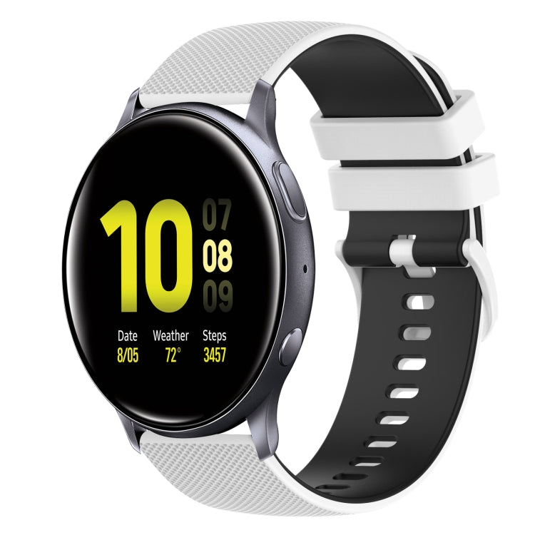 Cinturino in silicone bicolore 20mm per Galaxy Watch Active2