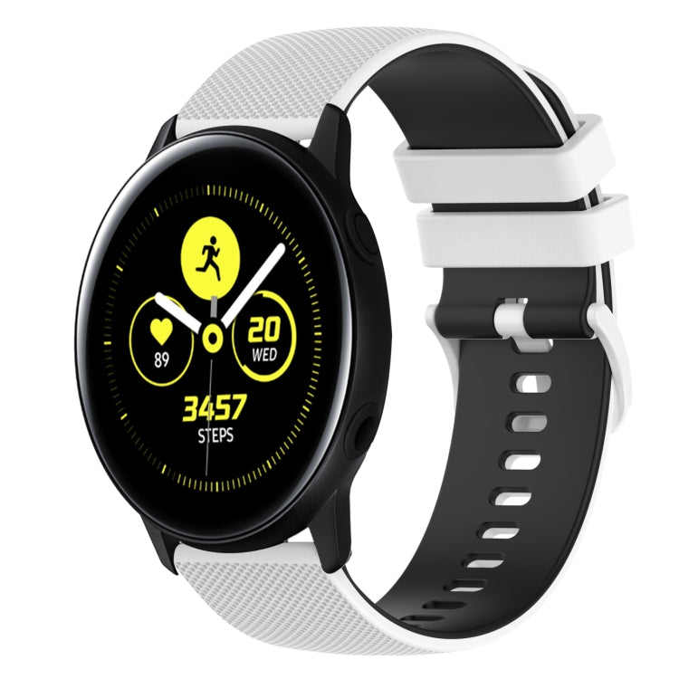 Cinturino in silicone bicolore 20mm per Samsung Galaxy Watch