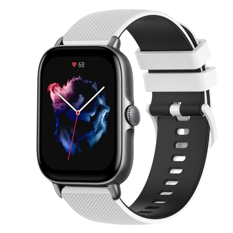 Cinturino in silicone bicolore 20 mm per Amazfit GTS 3