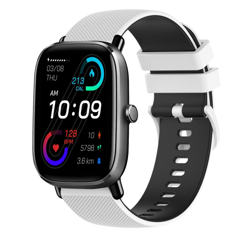 Cinturino in silicone bicolore 20 mm per Amazfit GTS 2 Mini
