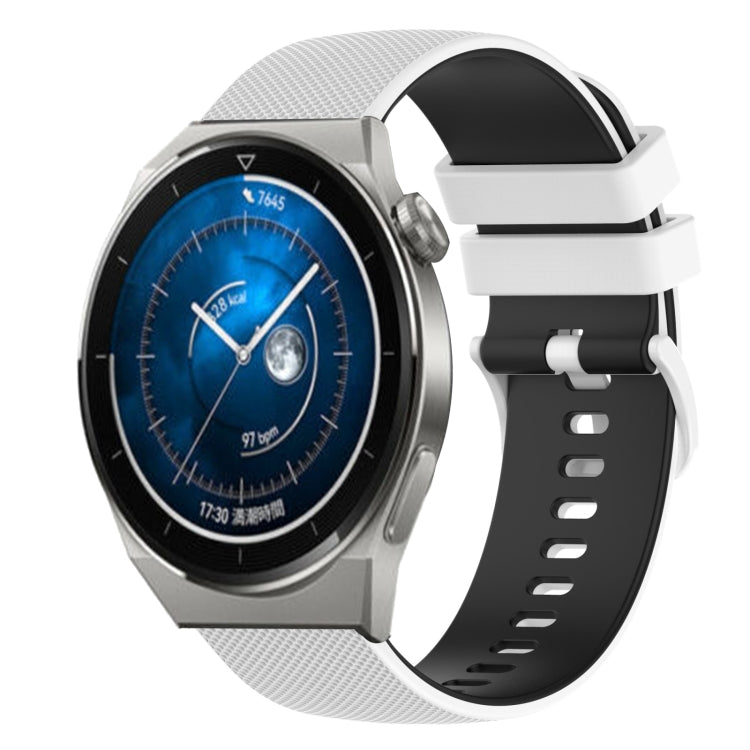 Cinturino in silicone bicolore 20 mm per Huawei Watch GT3 Pro 43m