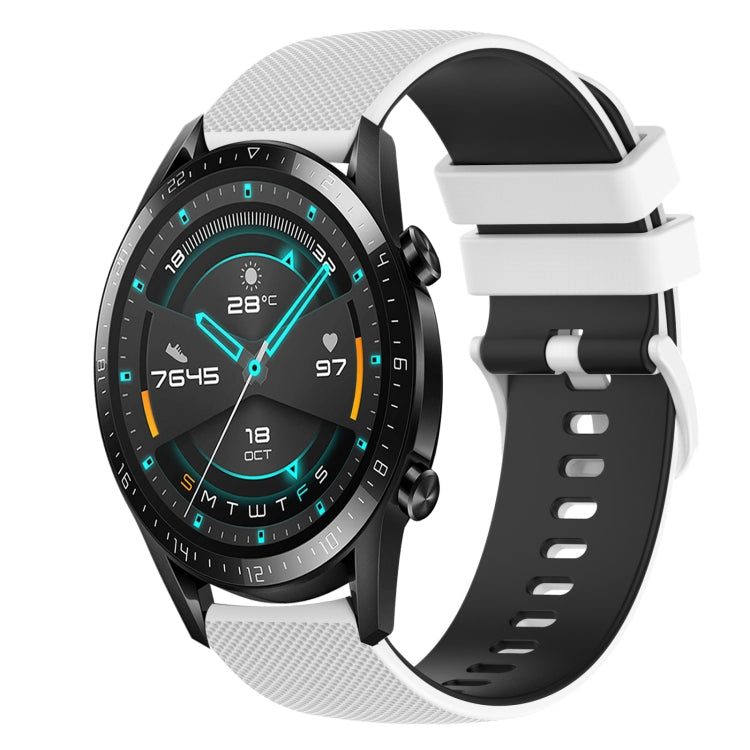 Cinturino in silicone bicolore 20mm per Huawei Watch 2