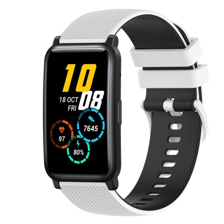 Cinturino in silicone bicolore 20 mm per Honor Watch ES