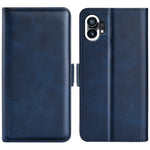 Per Nothine Phone 1 Custodia per telefono in pelle con fibbia magnetica a doppio lato, For Nothine Phone 1