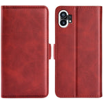 Per Nothine Phone 1 Custodia per telefono in pelle con fibbia magnetica a doppio lato, For Nothine Phone 1