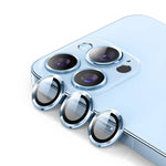 ENKAY 9H Pellicola in vetro temperato con anello posteriore in metallo per iPhone 14 Pro / 14 Pro Max, For iPhone 14 Pro / 14 Pro Max, For iPhone 14 Pro / 14 Pro Max(Purple)