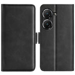 Per Asus Zenfone 9 Custodia per telefono orizzontale in pelle con fibbia magnetica a doppio lato, For Asus Zenfone 9